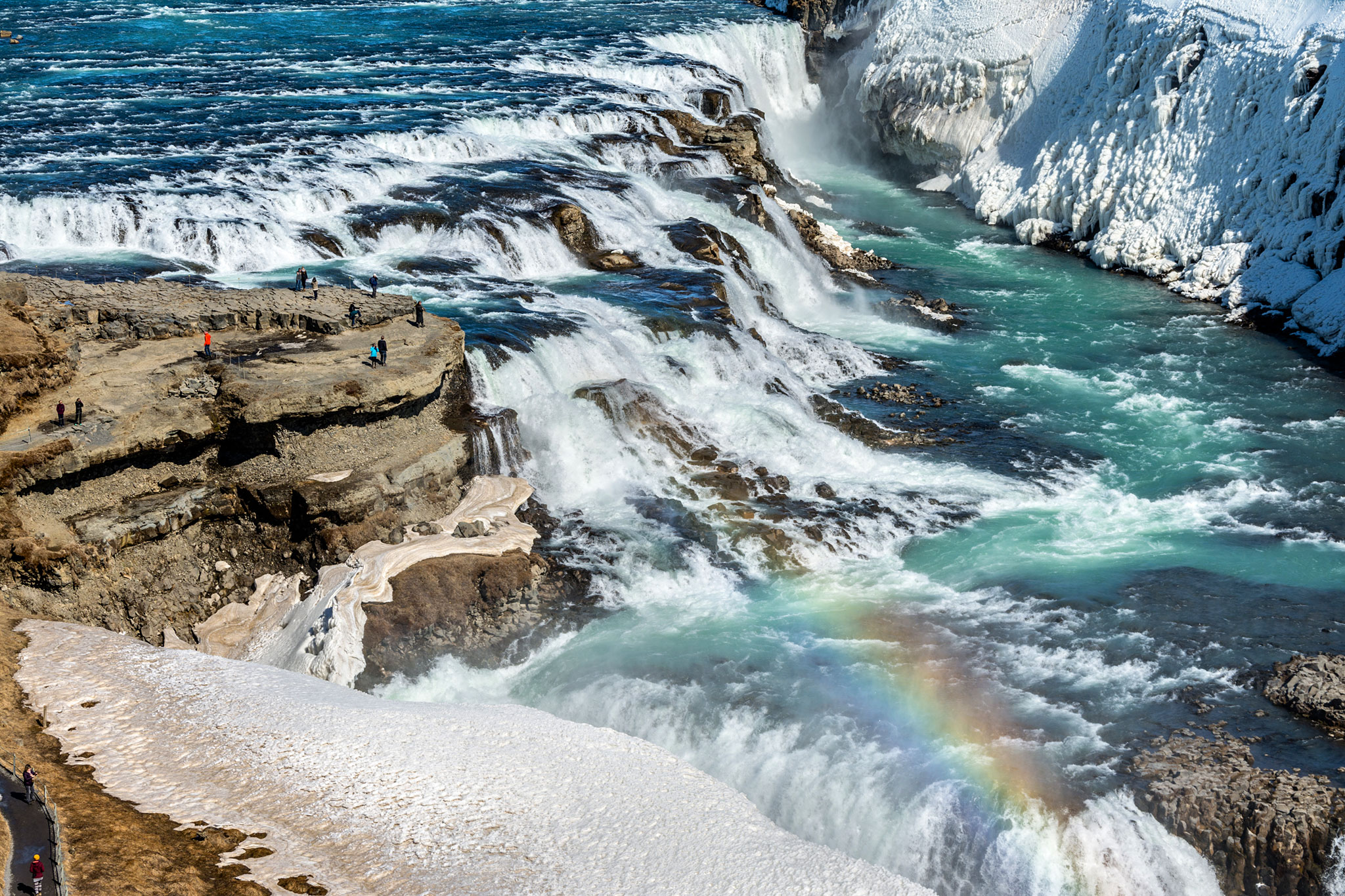 Gullfoss Waterfall